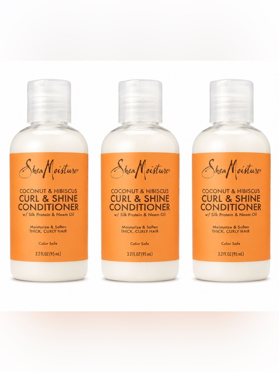 Shea Moisture Other - Shea Moisture Curl & Shine Conditioner 3 Pack